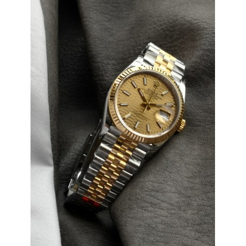 Datejust 126233 36mm Jub YG/SS Gold/Stk VSF VS3235