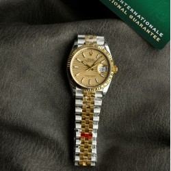 Datejust 126233 36mm Jub YG/SS Gold/Stk VSF VS3235