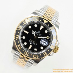 GMT Master II 126713 Jub 40mm YG/SS Black Dial EWEF V2 SH3285