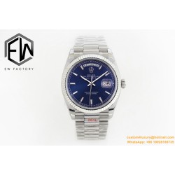 DayDate 36mm Flt Pres SS/SS Blue Stk EWF A3255 Mod