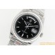 Rolex - DayDate 36mm Flt Pres SS/SS Black Stk EWF Asia 2836