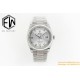 DayDate 36mm Flt Pres SS/SS Silv Wht Diam EWF A3255