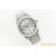 DayDate 36mm Flt Pres SS/SS Silv Wht Diam EWF A3255