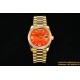 DayDate 36mm YG/YG Pres Dia Orange Gradient Dial CSF A2836