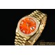 DayDate 36mm YG/YG Pres Dia Orange Gradient Dial CSF A2836