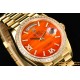 DayDate 36mm YG/YG Pres Dia Orange Gradient Dial CSF A2836