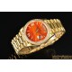 DayDate 36mm YG/YG Pres Dia Orange Gradient Dial CSF A2836
