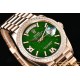 DayDate 36mm RG/RG Pres Dia Green Dial CSF A2836