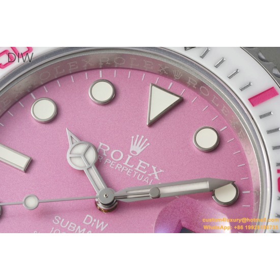 Submariner DIW 40mm SS/SS Pink/Dot DIWF(VSF) VS3135