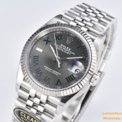 Datejust 126234 36mm Jub SS/SS Grey/Rmn Clean VR3235