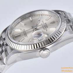 Datejust 126234 36mm Jub SS/SS Silver Dial Clean VR3235