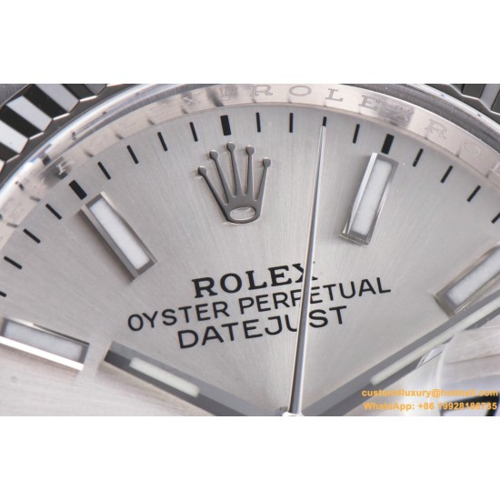 Datejust 126234 36mm Jub SS/SS Silver Dial Clean VR3235