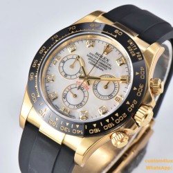 Daytona 116518 40MM 904L Real Mop Dial YG/RU Clean DD4130