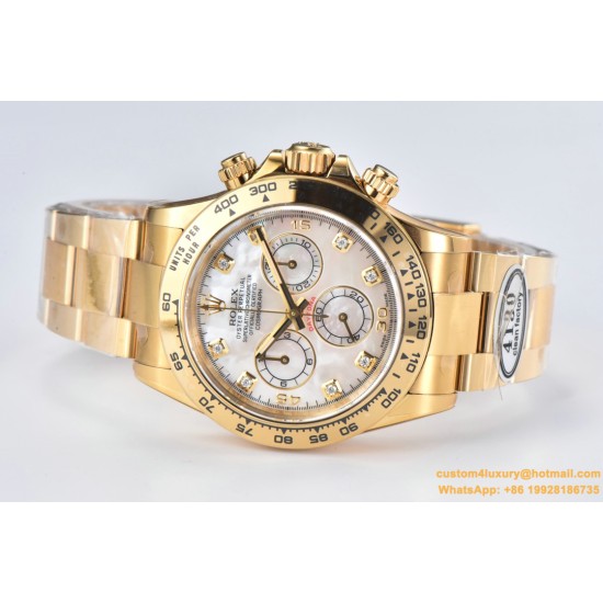 Daytona 116508 40MM YG/YG Real Mop Dial Clean DD4130