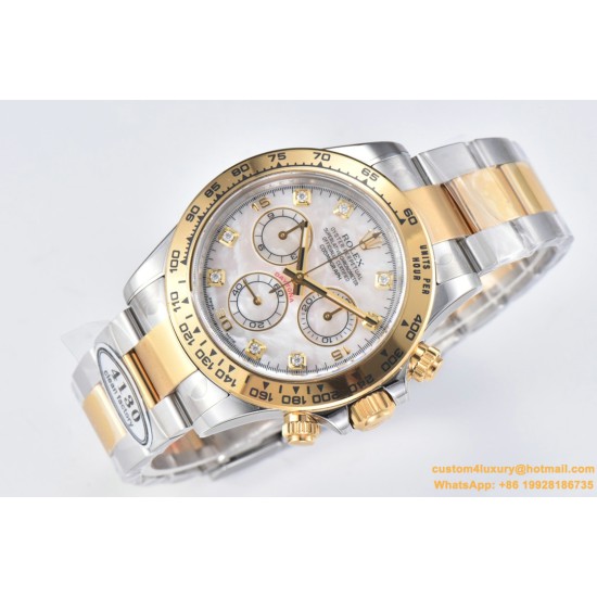 Daytona 116503 40mm Real MOP Dial YG/SS Clean DD4130