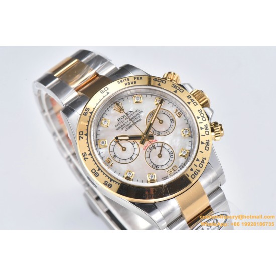 Daytona 116503 40mm Real MOP Dial YG/SS Clean DD4130