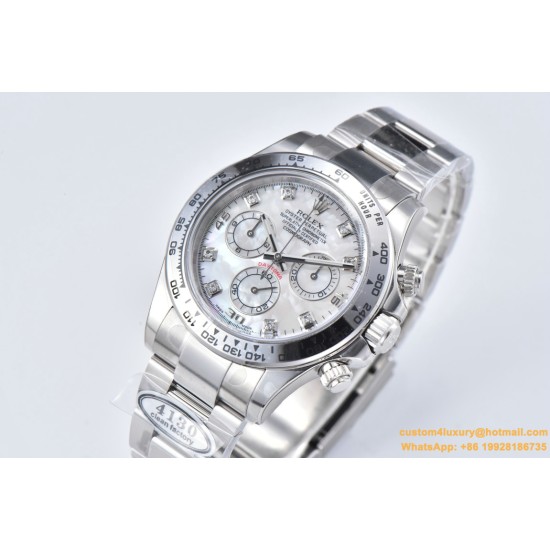 Daytona 116509 40mm Real MOP Dial SS/SS Clean DD4130