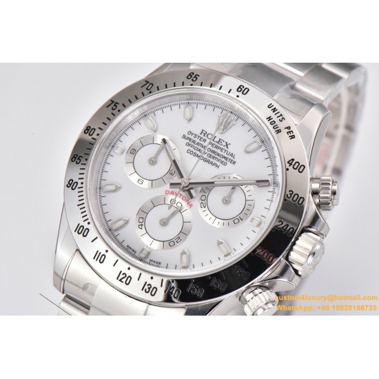 Daytona 116520 SS/SS White Dial Clean DD4130