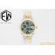 Datejust 31mm YG/SS Jubilee Green Flower EWF(JDF) A2824