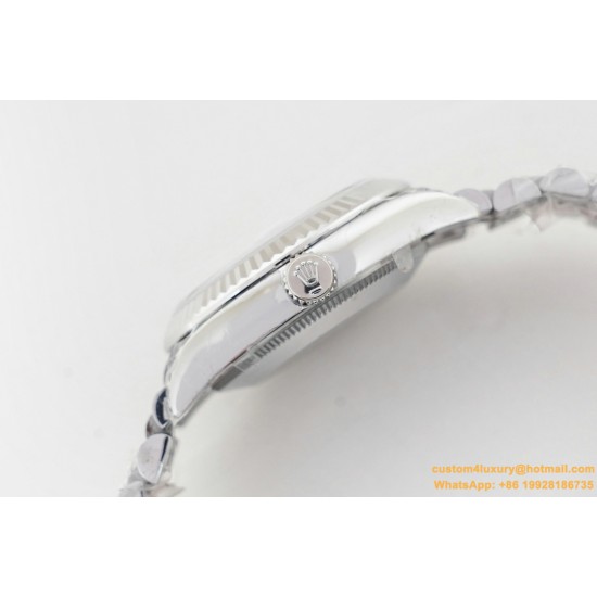 Datejust ladies 31mm SS/SS Flt Pres Blue EWF(JDF) A2824