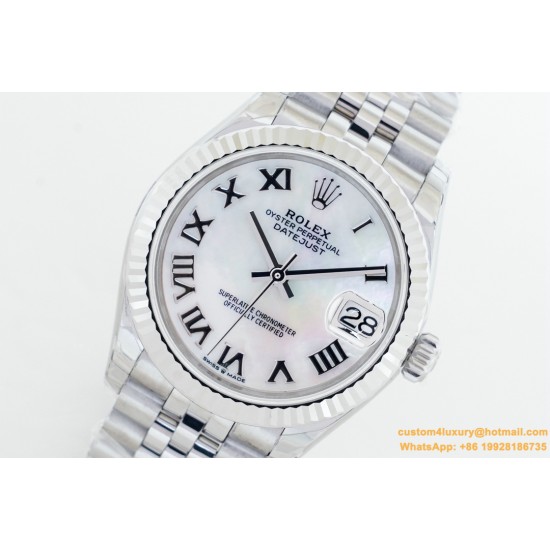 Datejust ladies 31mm SS/SS White/Rmn EWF(WF) A2671