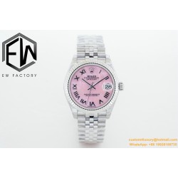 Datejust 31mm 278274 SS/SS Pink/Rmn EWF(GDF) MY8215