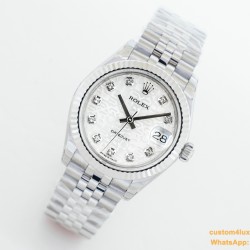 Datejust 31mm 278274 SS/SS Silver/Dia EWF(GDF) MY8215