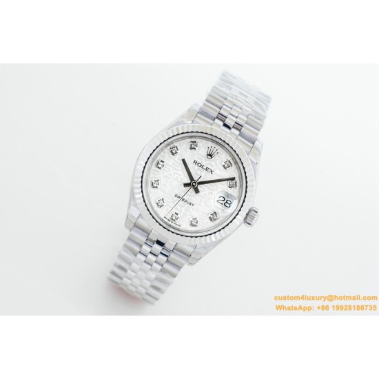 Datejust 31mm 278274 SS/SS Silver/Dia EWF(GDF) MY8215