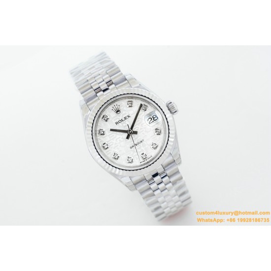 Datejust 31mm 278274 SS/SS Silver/Dia EWF(GDF) MY8215