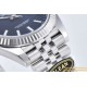 Datejust 126334 41mm Oys SS/SS Blue Texetured Dial Clean SH3235