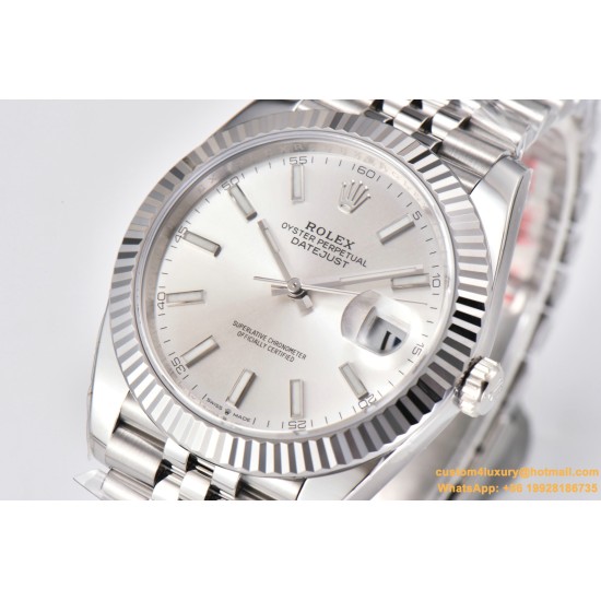 Datejust 126234 36mm Jub SS/SS Silver Dial Clean VR3235
