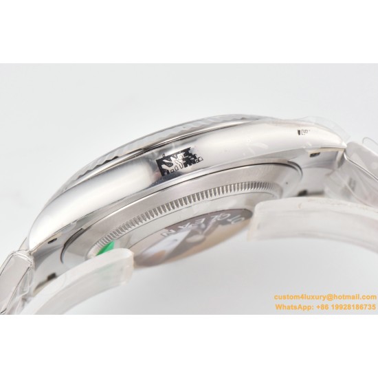 Datejust 126334 41mm Oyster 904L SS/SS Grey/Stk Clean VR3235