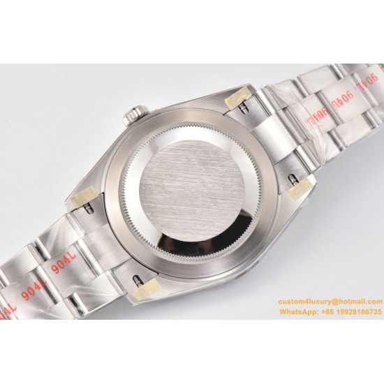 Datejust 126334 41mm Wimbledon Oys SS/SS Gray Dial Clean VR3235