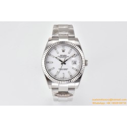 Datejust 126334 41mm Oyster SS/SS Silver/Stk Clean VR3235