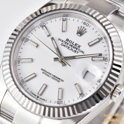 Datejust 126334 41mm Oyster SS/SS Silver/Stk Clean VR3235