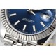 Datejust 126334 41mm Jubilee 904L SS/SS Blue/Stk Clean VR3235