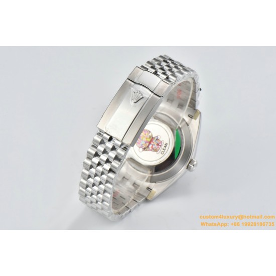 Datejust 126334 41mm Jubilee 904L SS/SS Blue/Stk Clean VR3235