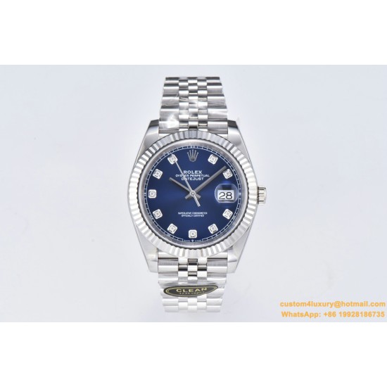 Datejust 126334 41mm Jub SS/SS Blue/Mois Clean VR3235