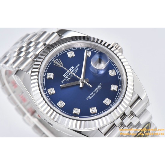 Datejust 126334 41mm Jub SS/SS Blue/Mois Clean VR3235