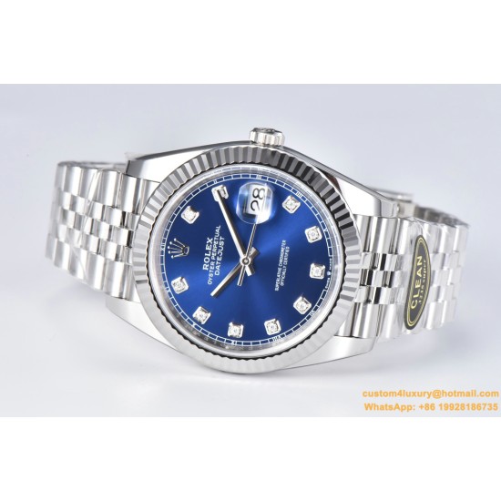 Datejust 126334 41mm Jub SS/SS Blue/Mois Clean VR3235