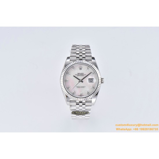 Datejust 126334 41mm Jub SS/SS Mop/Mois Clean VR3235