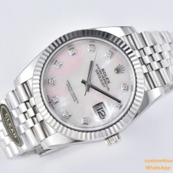 Datejust 126334 41mm Jub SS/SS Mop/Mois Clean VR3235