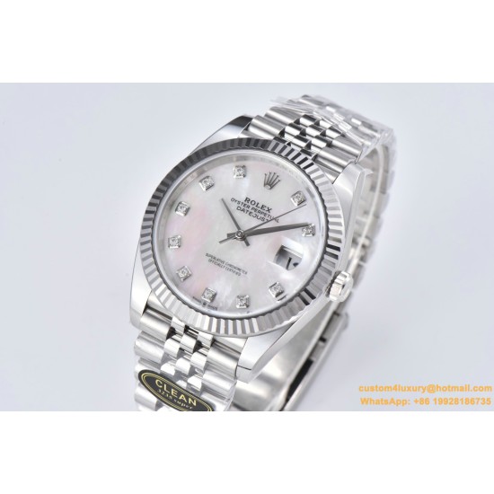 Datejust 126334 41mm Jub SS/SS Mop/Mois Clean VR3235