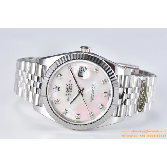 Datejust 126334 41mm Jub SS/SS Mop/Mois Clean VR3235