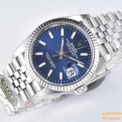 Datejust 126234 36mm Jub SS/SS Blue/Stk Clean VR3235