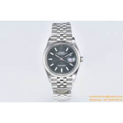 Datejust 126234 36mm Jub SS/SS Grey/Stk CLEAN(JQF) VR3235