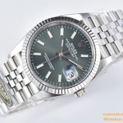 Datejust 126234 36mm Jub SS/SS Grey/Stk CLEAN(JQF) VR3235