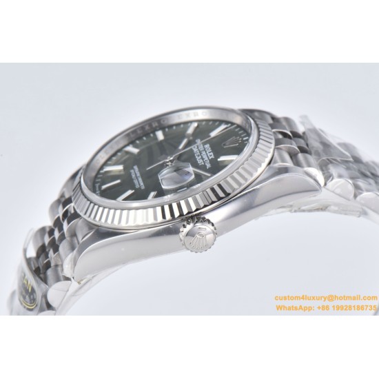 Datejust 126234 36mm Jub SS/SS Palm Motif Green/Stk CLEAN(VSF) VS3235