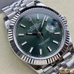 Datejust 126334 41mm Jub SS/SS Green/Stk VSF VS3235
