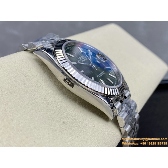 Datejust 126334 41mm Jub SS/SS Green/Stk VSF VS3235